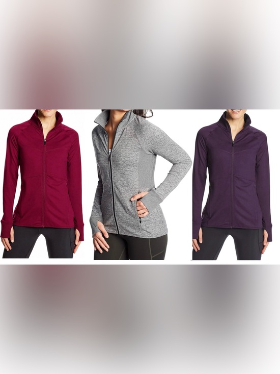 C9 by Champion Tops - Champion C9 Athletic Zip Up Jacket Bundle with Free Mesh Jacket! Womens Medium